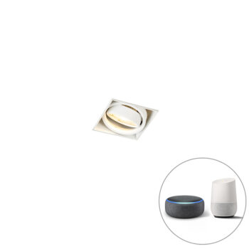 Inteligentné zapustené bodové svetlo biele bez rámu vrátane Wifi GU10 - Oneon 1