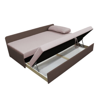 Čalúnená jednolôžková posteľ s prístelkou Jalen v elegantnej svetlohnedej a hnedej farbe je ideálnym riešením pre tých, ktorí hľadajú praktickosť a štýl v jednom. Táto moderná posteľ je navrhnutá tak, aby sa hodila do každého interiéru, pričom ponúka nielen pohodlné miesto na spanie, ale aj…