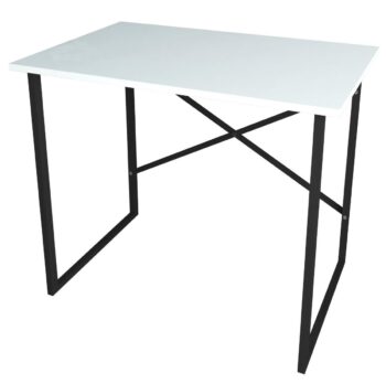 JARNY je jednoduchý písací stôl, ktorý vás zaujme nie len svojou praktickosťou, ale tiež výhodnou cenou. Je vhodný do detskej izby, či menšej pracovne.Stôl je vyrobený z kvalitnej LTD dosky, ktorá sa jednoducho udržiava. Konštrukcia je kovová, v čiernej farbe.Rozmer stola:Šírka: 90 cmHĺbka: 60 cmVýška: 75 cmDodávame v demontovanom stave.   