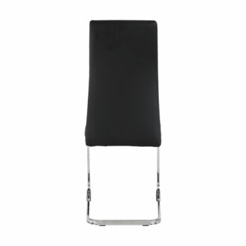 Snívate o modernej a elegantnej kuchyni či jedálni? V takom prípade sa Vaše sny stanú skutočnosťou vďaka jedálenskej stoličke VATENA. Rozmery stoličky sú (ŠxHxV): 42x56x99 cm. Výška sedu je 47,5 cm a hĺbka sedu je 42,5 cm. Na jej čalúnenie bola použitá kvalitná ekokoža v čiernej farbe. Stabilitu…