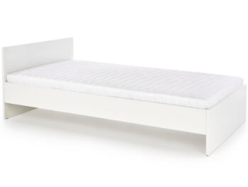 Posteľový rám LIMA 90 je vhodné umiestniť do moderne zariadenej domácnosti. Rozmery sú (ŠxHxV): 95x205x70 cm. Materiál použitý na výrobu je laminovaná DTD v neutrálnom bielom prevedení s vysokým leskom. Posteľ sa dodáva bez roštu a matraca, ktoré je možné doobjednať. K posteli odporúčame…