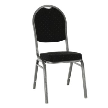 Luxus a elegancia. Toto všetko v sebe má konferenčná stolička JEFF 3 NEW. Rozmery stoličky sú (ŠxHxV): 45,5x56,5x93 cm. Výška sedu je 44,5 cm, hĺbka sedu je 40,5 cm a šírka sedu je 39 cm. Šírka chrbtovej opierky má 40 cm a jej výška má 51 cm. Stolička je vyrobená z čiernej látky. Stabilnú a pevnú…