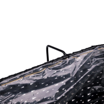 KONDELA Jeor ratanový balkónový kvetináč čierna – Obrázok 11