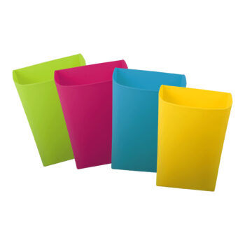 Objavte krásu a funkčnosť s plastovým vertikálnym kvetináčom Jeron, ktorý je ideálny pre každého milovníka rastlín. Tento set obsahuje štyri kusy kvetináčov v moderných farbách: modrá, zelená, ružová a žltá. Vďaka svojmu hranatému tvaru a svetlým farebným prevedeniam sa skvele hodí do…