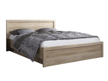 Manželská posteľ Jesi 160 v elegantnom prevedení dub sonoma je ideálnym riešením pre tých, ktorí hľadajú moderný a funkčný nábytok do spálne. Táto posteľ ponúka nielen komfortný priestor na spanie s rozmermi 160 x 200 cm, ale aj praktický úložný priestor, ktorý oceníte pri uskladnení sezónneho…