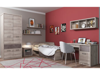 Predstavujeme vám jednolôžkovú posteľ s úložným priestorom Jesi 90 v elegantnom farebnom prevedení gaštan nairobi / onyx. Táto moderná posteľ je ideálnym riešením pre každého, kto hľadá praktickosť a štýl v jednom. S rozmermi plochy na spanie 90 x 200 cm poskytuje dostatok priestoru pre pohodlný…