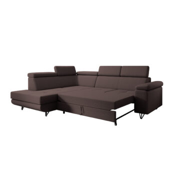 Spoločné chvíle s rodinou sú nenahraditeľné a práve priestranná sedacia súprava JOGI ROH dokáže vytvoriť ideálne miesto na stretnutia v kuchyni či obývacej izbe. Sedačka je celočalúnená v látke Soro 28 v elegantnej hnedej farbe, vďaka čomu ju môžete…