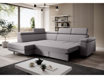 Spoločné chvíle s rodinou sú nenahraditeľné a práve priestranná sedacia súprava JOGI ROH dokáže vytvoriť ideálne miesto na stretnutia v kuchyni či obývacej izbe. Sedačka je celočalúnená v látke Soro 90 v elegantnej svetlosivej farbe, vďaka čomu ju…