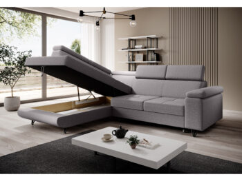 Spoločné chvíle s rodinou sú nenahraditeľné a práve priestranná sedacia súprava JOGI ROH dokáže vytvoriť ideálne miesto na stretnutia v kuchyni či obývacej izbe. Sedačka je celočalúnená v látke Soro 90 v elegantnej svetlosivej farbe, vďaka čomu ju…