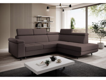 Spoločné chvíle s rodinou sú nenahraditeľné a práve priestranná sedacia súprava JOGI ROH dokáže vytvoriť ideálne miesto na stretnutia v kuchyni či obývacej izbe. Sedačka je celočalúnená v látke Soro 28 v elegantnej hnedej farbe, vďaka čomu ju môžete…