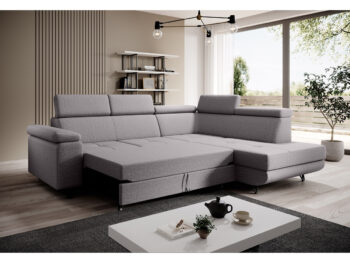 Spoločné chvíle s rodinou sú nenahraditeľné a práve priestranná sedacia súprava JOGI ROH dokáže vytvoriť ideálne miesto na stretnutia v kuchyni či obývacej izbe. Sedačka je celočalúnená v látke Soro 90 v elegantnej svetlosivej farbe, vďaka čomu ju…