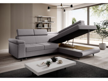 Spoločné chvíle s rodinou sú nenahraditeľné a práve priestranná sedacia súprava JOGI ROH dokáže vytvoriť ideálne miesto na stretnutia v kuchyni či obývacej izbe. Sedačka je celočalúnená v látke Soro 90 v elegantnej svetlosivej farbe, vďaka čomu ju…