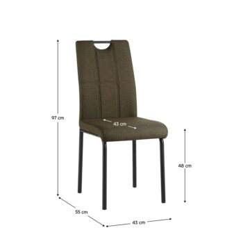 Jedálenská stolička Jonka v elegantnej kombinácii hnedej a čiernej farby je ideálnym doplnkom pre váš interiér. Táto moderná stolička, ktorá pochádza z dielne značky KONDELA, sa vyznačuje jednoduchou montážou a praktickým dizajnom, ktorý sa hodí do každej…