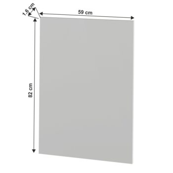 Koncová doska JULIA TYP 95 je vhodná na boky kuchynských skriniek. Je vyrobená z laminovanej DTD, s hrúbkou 1,6 cm, bielej farby. Rozmer má (ŠxHxV): 1,6x59x82 cm. Dobrá kuchyňa je nie len krásna, ale aj praktická. Ponúkame Vám kuchyňu JULIA, ktorá v dokonalej harmónii spája estetiku s funkčnosťou.…