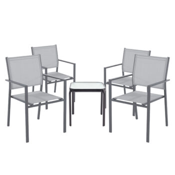 Praktický oceľový záhradný stolík JUPITER K40 je vhodný na balkón, terasu či do záhrady. Konštrukcia stola je vyrobená z pevnej ocele a odkladacia plocha je vyrobená z odolného tvrdeného skla. Povrchová úprava je odolná voči vonkajším vplyvom počasia a nekoroduje. Rozmer stolíka je (ŠxHxV):…