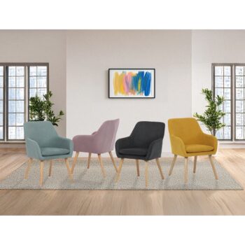 Jedálenská stolička AK-310 YEL2, žltá