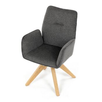 Jedálenská stolička DCH-C2148 GREY2 s vodoodolnýmpoťahom
