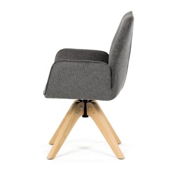 Jedálenská stolička DCH-C2148 GREY2 s vodoodolnýmpoťahom