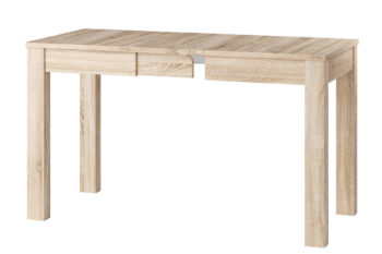 Jedálenský stôl BOB je v atraktívnom a elegantnom prevedení. Je výborným riešením do moderných interiérov. Vrchná doska je vyrobená z kvalitnej LTD dosky. Nohy stola sú pokryté MDF fóliou. Farebné prevedenie je v žiadanej farbe dub sonoma. Stôl je rozkladací. Je možné ho rozložiť do doch veľkostí. Jednoduchý obdĺžnikový stôl sa tak stane veľkým stolom, kde sa zmestia vaši blízky. Môžete ho predĺžiť o 30 alebo 60 cm. Rozmery (š,v,h):100/130/160 × 75 × 60 cm. Je v ponuke aj vo farbe biela. Z našej ponuky si môžete vybrať rôzne jedálenské stoličky, vďaka ktorým si vytvoríte jedáleň podľa vašich predstáv. Dodávame v demontovanom stave.