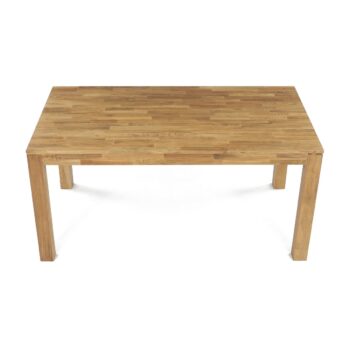 Jedálenský stôl 160 x 90 cm, dub, XL