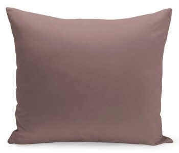 Jednofarebná obliečka v kakaovej  farbe 50x60 cm