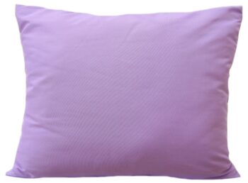 Jednofarebná obliečka v slabo fialovej  farbe 50x60 cm