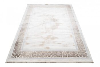 Jemný krémový koberec s ornamentmi Šírka: 80 cm | Dĺžka: 150 cm