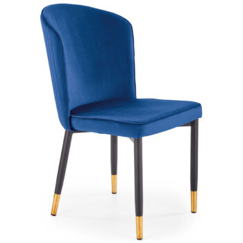 Jedálenská stolička K446 v granátovom a čiernom prevedení je ideálnym doplnkom do každej moderného interiéru. Jej tmavá farba dodáva priestoru eleganciu a štýl. Stolička je vyrobená z kvalitnej látky, ktorá je odolná voči opotrebeniu a jednoduchá na údržbu - stačí ju utierať namokro.