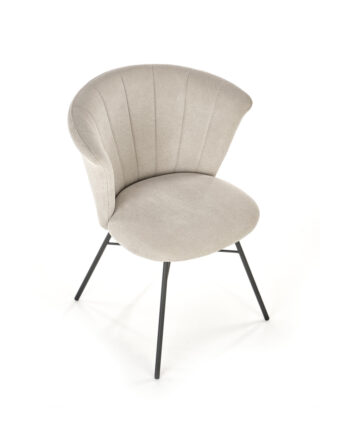 Jedálenská stolička K459 v béžovej a čiernej farbe je moderným doplnkom do každého interiéru. Jej svetlá farba dodáva priestoru jemnosť a eleganciu, zatiaľ čo čierna oceľová konštrukcia zaručuje stabilitu a dlhú životnosť. Stolička je vyrobená z kvalitnej látky, ktorá je príjemná na dotyk…