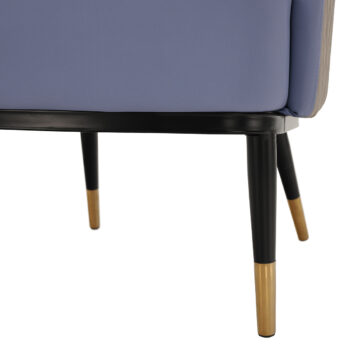 Dizajnové kreslo Kalila v kombinácii farieb fialová, béžová a čierna je skvelou voľbou pre tých, ktorí hľadajú moderný a štýlový doplnok do interiéru. Toto klasické kreslo od značky KONDELA ponúka nielen estetický vzhľad, ale aj pohodlie a funkčnosť.