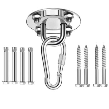 Sada na uchytenie závesného kresla Kalta v striebornom prevedení je ideálnym riešením pre všetkých, ktorí hľadajú spoľahlivé a esteticky príjemné riešenie pre zavesenie svojho obľúbeného kresla. Táto sada je vyrobená z nehrdzavejúcej ocele, čo zaručuje jej dlhú životnosť a odolnosť voči…