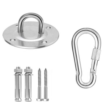 Sada na uchytenie závesného kresla Kalta v striebornom prevedení je ideálnym riešením pre všetkých, ktorí hľadajú spoľahlivé a esteticky príjemné riešenie pre zavesenie svojho obľúbeného kresla. Táto sada je vyrobená z nehrdzavejúcej ocele, čo zaručuje jej dlhú životnosť a odolnosť voči…