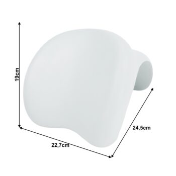 Opierka hlavy s držiakom na nápoje k vírivke Kamino je ideálnym doplnkom pre váš relaxačný zážitok vo vírivke. Tento set obsahuje tri kusy opierok, ktoré sú navrhnuté tak, aby poskytovali maximálne pohodlie a praktickosť. Vďaka modernému dizajnu a svetlej bielej farbe sa dokonale hodí do…