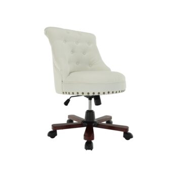 Netradičné kancelárske kreslo ARZU pôsobí veľmi luxusne a moderne. Rozmery kresla sú (ŠxHxV): 56x67x89-97 cm. Výhodou je tiež nastaviteľná výška sedu v rozpätí 45-53 cm. Hĺbka sedu je 47 cm a šírka sedu je 53 cm. Opierka chrbta má rozmery (ŠxV): 51x48 cm. Čalúnené je kvalitnou látkou v béžovej…