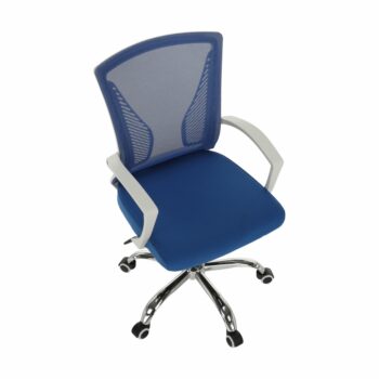 Kancelárske kreslo s podrúčkami IZOLDA je ideálne ako do kancelária, tak do izby mladého študenta. Vyniká elegantným dizajnom a štýlom. Rozmery kresla sú (ŠxHxV): 52x57x90-100 cm. Výška sedu sa dá nastaviť v rozpätí 44-54 cm. Hĺbka sedu je 49 cm a šírka sedu je 48 cm. Výška chrbtovej opierky má 59…