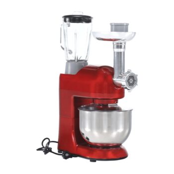 KONDELA Kante 1800 W kuchynský robot červená – Obrázok 11