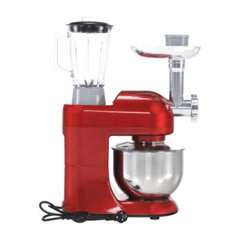 KONDELA Kante 1800 W kuchynský robot červená – Obrázok 2