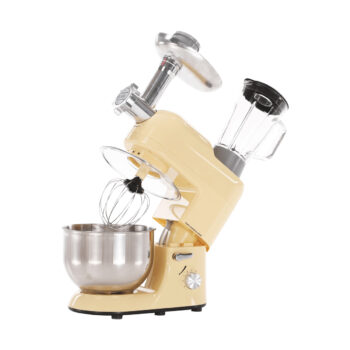 KONDELA Kante 1800 W kuchynský robot vanilková / chróm – Obrázok 9