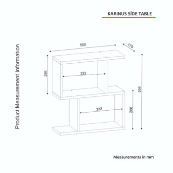 Príručný stolík KARINNázov produktu: KARINTyp tovaru: Príručný stolíkVhodné do miestnosti: Obývacia izbaMateriál: LTDRozmer: 50 x 55.4 x 17.5 cmFarba: BielaVybavenie: RegálkaŠtýl: ŠkandinávskyTvar: ObdĺžnikovýHrúbka materiálu: 18 mmDodatočné informácie: Dodávame v demonte.Prineste do svojej obývačky kúsok škandinávskeho štýlu s naším elegantným príručným stolíkom KARIN. Vyrobený z kvalitného LTD materiálu, tento biely stolík s rozmermi 50 x 55.4 x 17.5 cm dokonale doplní váš interiér. Praktická regálka poskytuje dostatok úložného priestoru pre vaše obľúbené knihy alebo dekorácie.Stolík je navrhnutý v obdĺžnikovom tvare s hrúbkou materiálu 18 mm, čo zaisťuje jeho pevnosť a odolnosť. Dodávame ho v demonte, čo uľahčuje prepravu a montáž.Vyberte si príručný stolík KARIN a užite si spojenie funkčnosti a moderného dizajnu vo vašom domove.