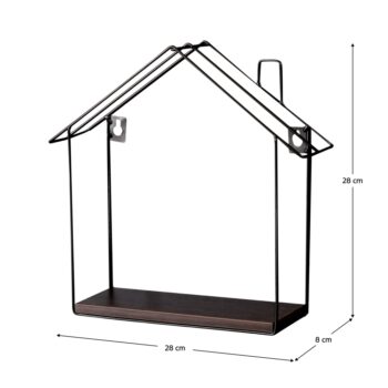 Polica Kasita v elegantnom prevedení čierna / orech je ideálnym doplnkom pre váš moderný interiér. Táto štýlová polica od značky KONDELA kombinuje funkčnosť s estetickým vzhľadom, čo ju robí vhodnou pre rôzne miestnosti vo vašom dome či byte.
