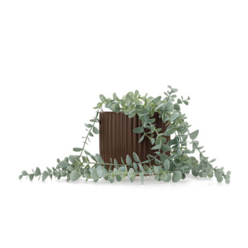 Hlinený kvetináč Kelso Typ 2 v elegantnej hnedej farbe je ideálnym doplnkom pre váš interiér. Tento moderný kvetináč od značky KONDELA je navrhnutý tak, aby priniesol do vášho domova prírodný a štýlový vzhľad. Jeho okrúhly tvar a tmavé farebné prevedenie dodávajú priestoru…