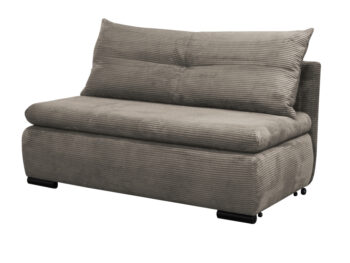 Rozkladacie kreslo s úložným priestorom Keny 2R v elegantnej sivobéžovej farbe (taupe) je ideálnym riešením pre tých, ktorí hľadajú praktický a štýlový nábytok do interiéru. Toto moderné kreslo od značky KONDELA ponúka nielen pohodlné sedenie, ale aj možnosť rozloženia na lôžko s rozmermi 150…