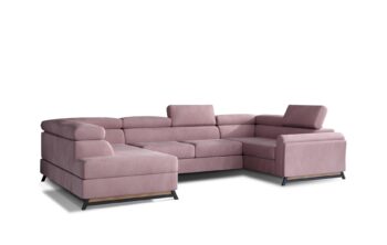 Kesada je jednoduchý tvar, ale elegantný a veľmi štýlový kút s rozmermi 330 x 190 x 98 cm je udržiavaný v exkluzívnom štýle.Sedacia súprava je multifunkčný kus nábytku, pretože okrem priestrannej sedačky na relax počas dňa ju možno využiť aj ako miesto na regeneráciu a oddych v noci. Vďaka mechanizmu typu delfín - ľahko a rýchlo premeníme každodennú pohovku na pohodlnú posteľ s rozmermi 110 x 250 cm.Priestranný kontajner na lôžkoviny umiestnený v otomane nám pomôže vrátiť sa k návratnej forme dennej pohovky. Výnimočné pohodlie a komfort, ktoré umocňujú zážitok z maximálneho pohodlia, má na svedomí 45 cm vysoký sedák vyrobený z unikátnych pien - T30 a HR. Okrem toho zvyšujú pružnosť a elasticitu pohovky a zabraňujú vzniku nevzhľadných dutín v jej štruktúre.Orientácia rohu: ľavý, sedaciu súpravu je možné objednať aj v pravom prevedení.Poťahová látka: Monolith 63Ponúka možnosť nastavenia opierky hlavy vyplnené PUR penou T25 a elegantné kovové nohy,ktoré zaistia vzdušnosť.Rozmery:ŠxHxV: 330 cm x 190 cm x 45-98 cmhĺbka sedu: 55 cmvýška sedu: 45 cmplocha na spanie: 110 x 250 cmhustota peny sedenie: T30+HRhustota peny opierka: T25hmotnosť: 230 kg Kesada je sedacia súprava, ktorá bude zaručene obľubeným kúskom nábytku vo Vašej domácnosti.Nastavenie Vášho displeja môže spôsobiť odchýlku vo farbe vzoriek poťahových látok.
