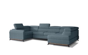 Kesada je jednoduchý tvar, ale elegantný a veľmi štýlový kút s rozmermi 330 x 190 x 98 cm je udržiavaný v exkluzívnom štýle.Sedacia súprava je multifunkčný kus nábytku, pretože okrem priestrannej sedačky na relax počas dňa ju možno využiť aj ako miesto na regeneráciu a oddych v noci. Vďaka mechanizmu typu delfín - ľahko a rýchlo premeníme každodennú pohovku na pohodlnú posteľ s rozmermi 110 x 250 cm.Priestranný kontajner na lôžkoviny umiestnený v otomane nám pomôže vrátiť sa k návratnej forme dennej pohovky. Výnimočné pohodlie a komfort, ktoré umocňujú zážitok z maximálneho pohodlia, má na svedomí 45 cm vysoký sedák vyrobený z unikátnych pien - T30 a HR. Okrem toho zvyšujú pružnosť a elasticitu pohovky a zabraňujú vzniku nevzhľadných dutín v jej štruktúre.Orientácia rohu: pravý, sedaciu súpravu je možné objednať aj v ľavom prevedení.Poťahová látka: Grande 75Ponúka možnosť nastavenia opierky hlavy vyplnené PUR penou T25 a elegantné kovové nohy,ktoré zaistia vzdušnosť.Rozmery:ŠxHxV: 330 cm x 190 cm x 45-98 cmhĺbka sedu: 55 cmvýška sedu: 45 cmplocha na spanie: 110 x 250 cmhustota peny sedenie: T30+HRhustota peny opierka: T25hmotnosť: 230 kg Kesada je sedacia súprava, ktorá bude zaručene obľubeným kúskom nábytku vo Vašej domácnosti.Nastavenie Vášho displeja môže spôsobiť odchýlku vo farbe vzoriek poťahových látok.