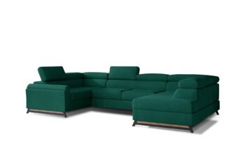 Kesada je jednoduchý tvar, ale elegantný a veľmi štýlový kút s rozmermi 330 x 190 x 98 cm je udržiavaný v exkluzívnom štýle.Sedacia súprava je multifunkčný kus nábytku, pretože okrem priestrannej sedačky na relax počas dňa ju možno využiť aj ako miesto na regeneráciu a oddych v noci. Vďaka mechanizmu typu delfín - ľahko a rýchlo premeníme každodennú pohovku na pohodlnú posteľ s rozmermi 110 x 250 cm.Priestranný kontajner na lôžkoviny umiestnený v otomane nám pomôže vrátiť sa k návratnej forme dennej pohovky. Výnimočné pohodlie a komfort, ktoré umocňujú zážitok z maximálneho pohodlia, má na svedomí 45 cm vysoký sedák vyrobený z unikátnych pien - T30 a HR. Okrem toho zvyšujú pružnosť a elasticitu pohovky a zabraňujú vzniku nevzhľadných dutín v jej štruktúre.Orientácia rohu: pravý, sedaciu súpravu je možné objednať aj v ľavom prevedení.Poťahová látka: Monolith 37Ponúka možnosť nastavenia opierky hlavy vyplnené PUR penou T25 a elegantné kovové nohy,ktoré zaistia vzdušnosť.Rozmery:ŠxHxV: 330 cm x 190 cm x 45-98 cmhĺbka sedu: 55 cmvýška sedu: 45 cmplocha na spanie: 110 x 250 cmhustota peny sedenie: T30+HRhustota peny opierka: T25hmotnosť: 230 kg Kesada je sedacia súprava, ktorá bude zaručene obľubeným kúskom nábytku vo Vašej domácnosti.Nastavenie Vášho displeja môže spôsobiť odchýlku vo farbe vzoriek poťahových látok.