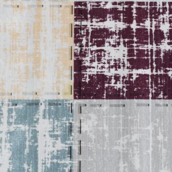 Koberec so strapcami FIRBI bude jedným z najdôležitejších doplnkov domácnosti. Plní izolačnú funkciu, no slúži aj ako príjemná dekorácia. Štýlová farebná škála hnedej, sivej, bordovej a vzor štvorcov spestrí aj tú najponurejšiu miestnosť. Tento moderný koberec doladí interiér a vytvorí útulnú…