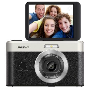 KODAK C1 Pixpro kompaktný fotoaparát, čierna