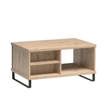 Konferenčný stolík Koli C-08 v prevedení dub artisan a čierna je ideálnym doplnkom pre moderné interiéry. Tento elegantný kus nábytku od značky KONDELA ponúka nielen štýlový vzhľad, ale aj praktickosť a funkčnosť.