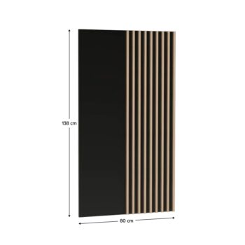 Predstavujeme vám lamelový panel na stenu Koli C-10 v elegantnom prevedení dub artisan a čierna, ktorý je ideálnym riešením pre moderné interiéry. Tento panel od značky KONDELA je vyrobený z kvalitného aglomerovaného materiálu, konkrétne laminovanej DTD, čo zaručuje jeho dlhú životnosť…