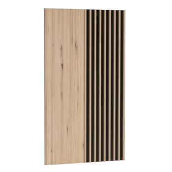 Predstavujeme vám lamelový panel na stenu Koli C-11 v elegantnom prevedení dub artisan a čierna, ktorý je ideálnym riešením pre moderné interiéry. Tento panel od značky KONDELA je vyrobený z kvalitného aglomerovaného materiálu, konkrétne laminovanej DTD, čo zaručuje jeho dlhú životnosť…